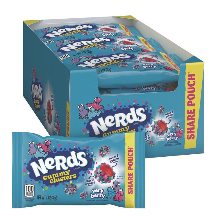 FERRARA CANDY CO Very Berry Clusters Share Pack, Berry, 3 oz Packet, 12/Carton (GRR22002361)