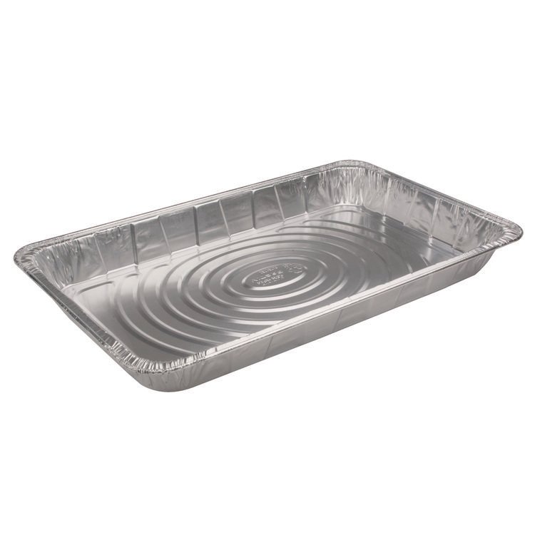 Pactiv Evergreen Aluminum Steam Table Pan, Full-Size Medium, 2.2" Deep, 19.6 x 11.6, 40/Carton (PCTY6120XH)