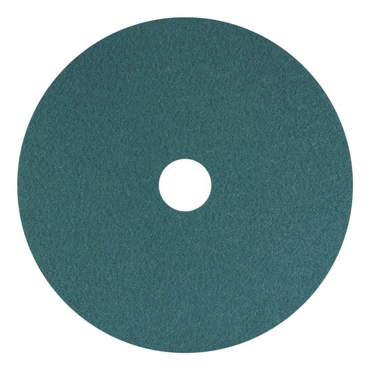 Americo SmartScrub Floor Pad, 20" Diameter, Blue/Yellow, 5/Carton (AM7403020)