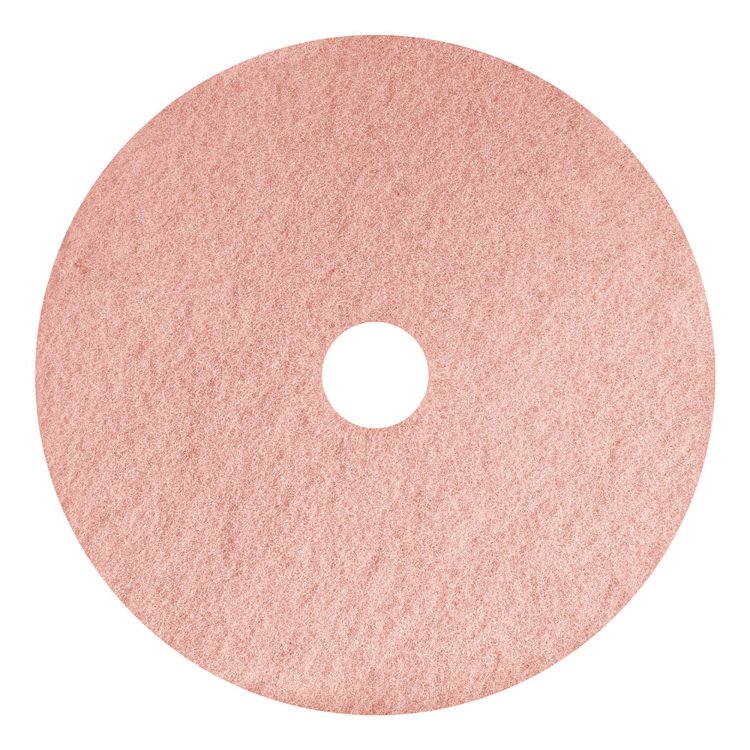Americo Remover Burnishing Pads, 20", Pink, 5/Carton (AM7403420)