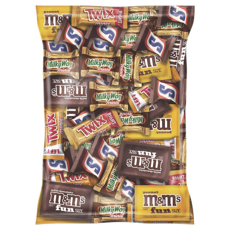 MARS Minis Mix Variety Pack, 62.6 oz Bag (GRR22000016)