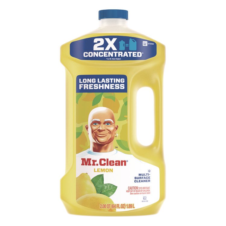 Mr. Clean Multipurpose Cleaning Solution, Lemon Scent, 64 oz Bottle (PGC11290)