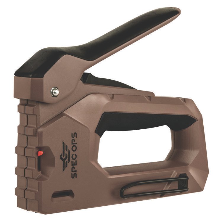 Bostitch Hi-Start Hand Tacker, T50 Style Staples (0.25" to 0.56") and 18-gauge Brads (0.5" to 0.63") (BOSSPECM50)