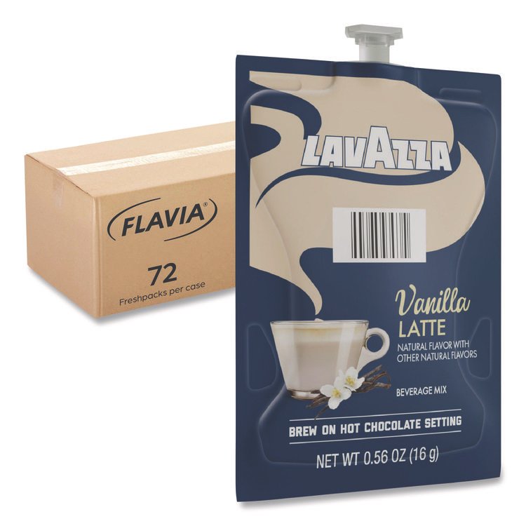 Lavazza Lavazza Vanilla Latte, 72/Carton (LAV48689)