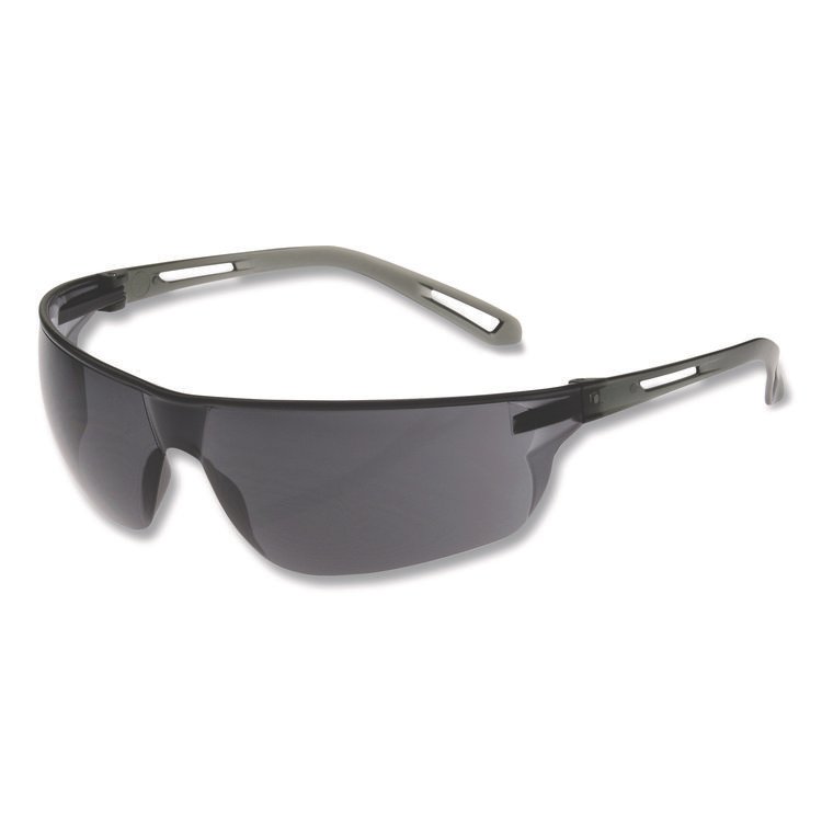 Bouton Zenon Z-Lyte Safety Glasses, Gray Frame, Gray Lens (PID250090001)