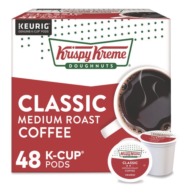 Classic Classic Coffee K-Cups, Medium Roast, 0.33 oz, 48/Box (KEU24306975)