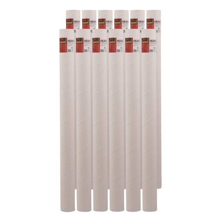 Scotch Mailing Tube, 36" Long, 3" Diameter, White, 12/Carton (MMM7979CT)