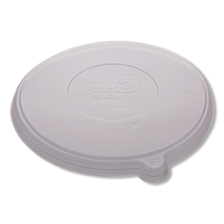 Eco-Products Worldview 100 Percent Recycled Content Lid, 7.93" Diameter x 0.6" h, Clear, 400/Carton (ECOEPBLRLID)