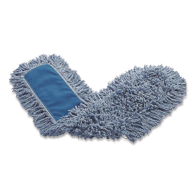 Rubbermaid Commercial Dust Mop Head, Synthetic Blend, 48" Width, Blue (RCPFGJ25700BL00)