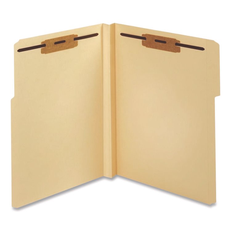 Pendaflex Manila Fastener Folders, 1.5" Expansion, 2 Fasteners, Letter Size, Manila Exterior, 50/Box (PFX24595)