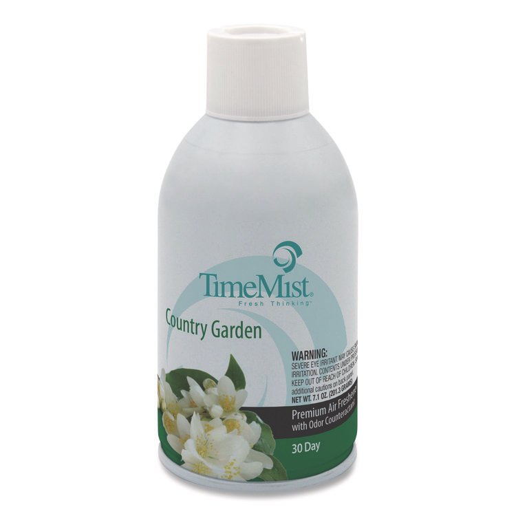 TimeMist Premium Metered Air Freshener Refill, Country Garden, 7.1 oz Aerosol Spray (TMS1042786EA)