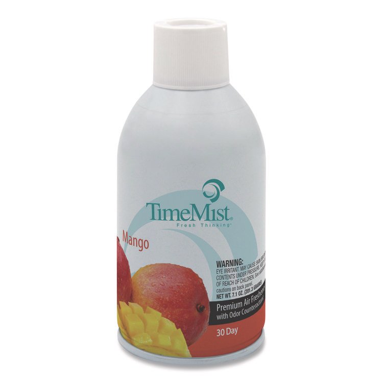 TimeMist Premium Metered Air Freshener Refill, Mango, 7.1 oz Aerosol Spray (TMS1042810EA)