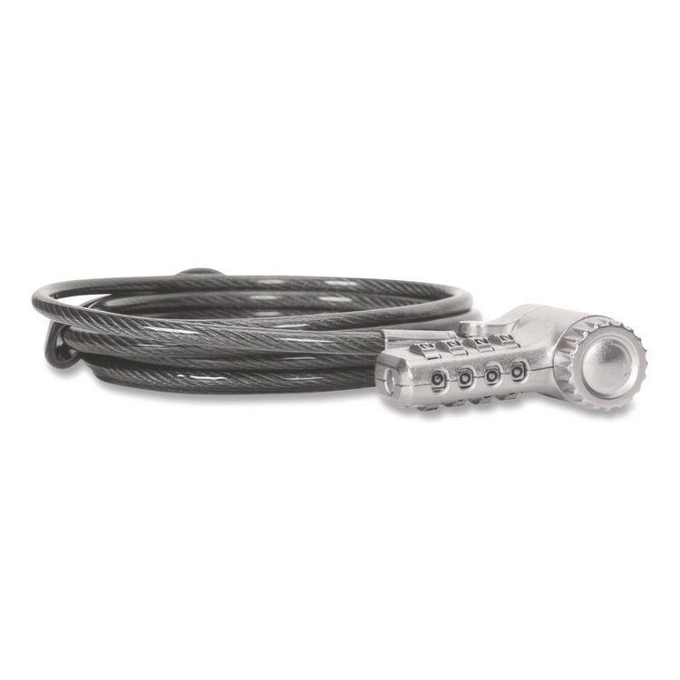 Targus DEFCOM Ultimate Universal Serialized Combination Lock, 6.5 ft Cable (TRGASP96GLXS)