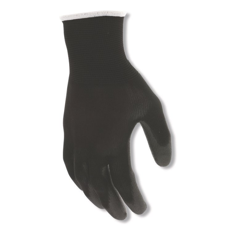 MCR Safety Work Gloves, 10" Long, Medium, Black, 12 Pairs (CRWB96699MDZ)