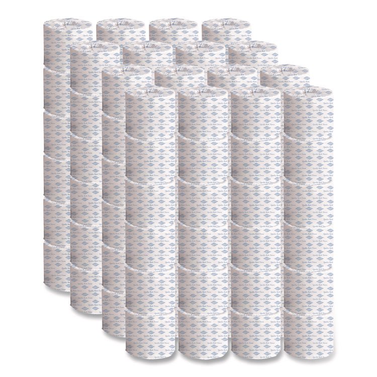 GEN Standard Bath Tissue, 2-Ply, White, 400 Sheets/Roll, 96 Rolls/Carton (GEN248)