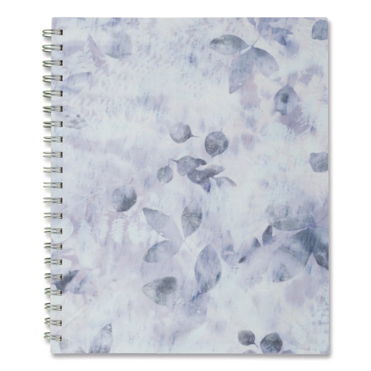 Cambridge Dewdrop Academic Weekly Monthly Planner, Watercolor Floral, Blue/Gray/Purple Cover, 12-Month (July to June): 2025 to 2026 (AAG1742905A)
