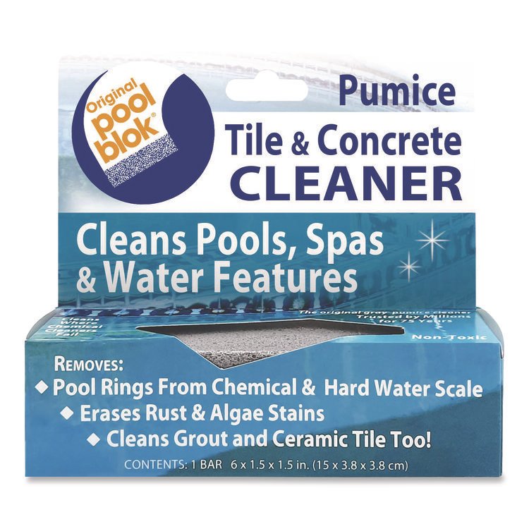 Pumie Tile and Concrete Cleaner, 6 x 1.5, Gray, 12/Carton (UPMPB80Q)