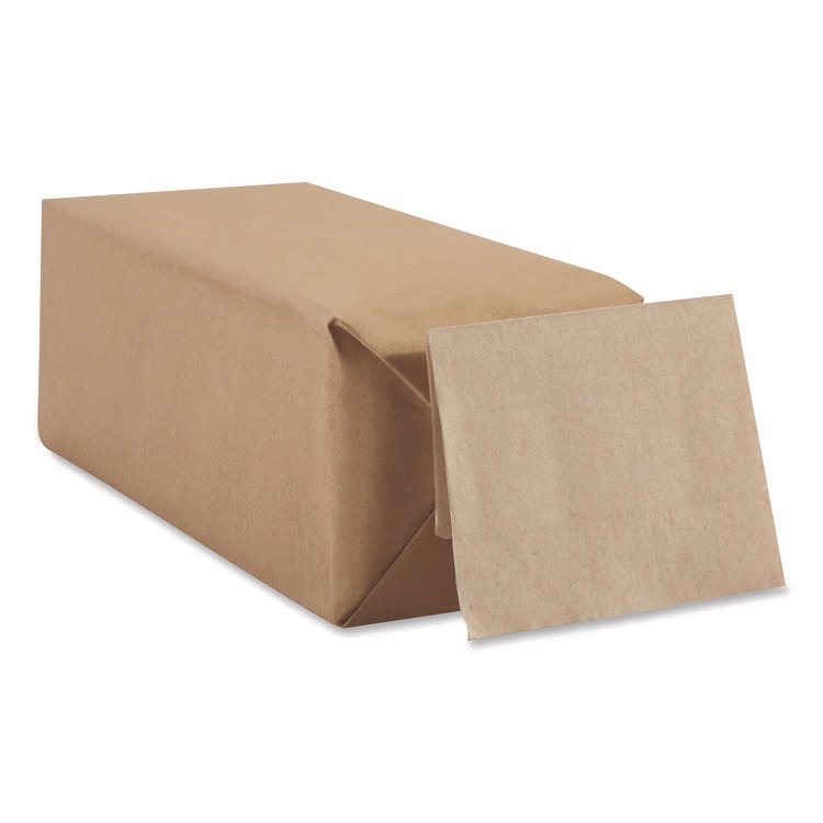 Georgia Pacific Professional Dixie Full-Fold Dispenser Napkins, One-Ply, 12 x 13, Brown, 600/Pack, 12 PK/CT (GPC37835)