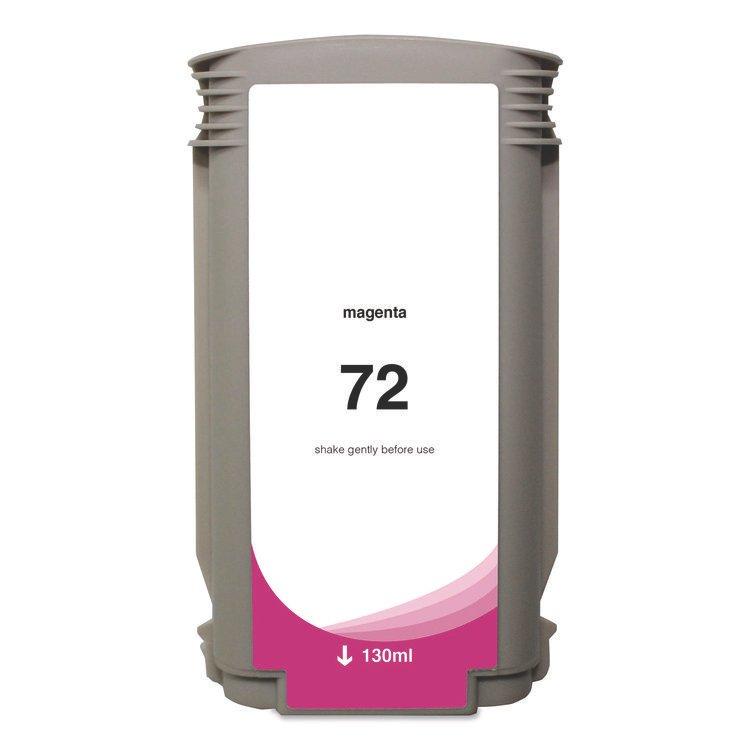 CLOVER IMAGING GROUP Remanufactured Magenta High-Yield Ink, Replacement for 72 (C9372A), 130 mL (CTGWH72M)