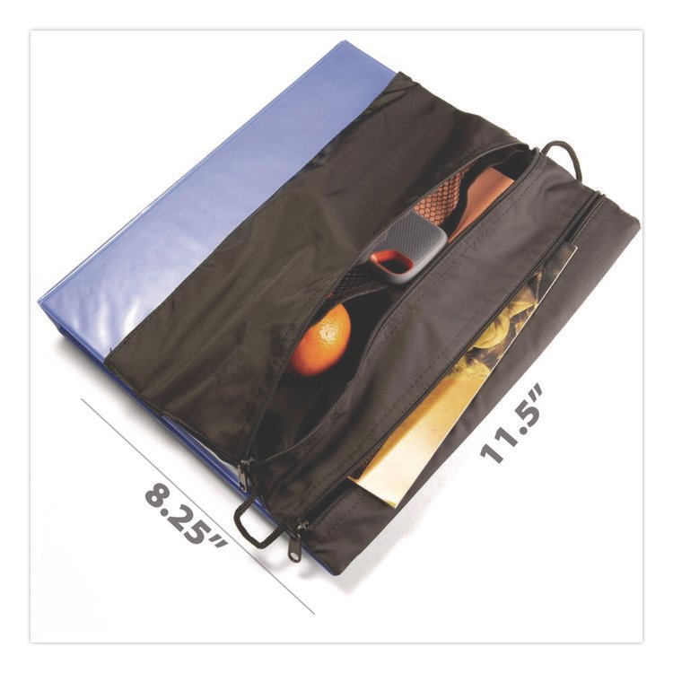 Officemate Strap-n-Sack for Binder, 11.5 x 8.5, Blue (OIC31870)