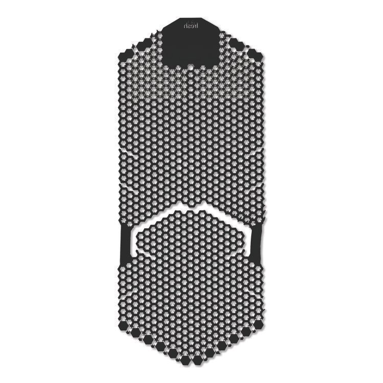 Boardwalk Vertical Urinal Screen, Midnight Coast Scent, Black, 5.22 oz, 6/Carton (BWKVERUSBK)