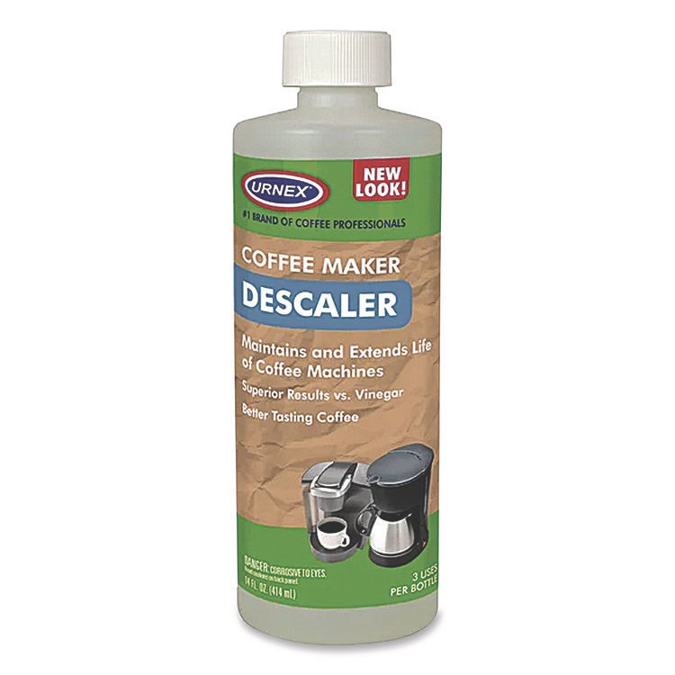 Urnex Coffee Machine Descaling Liquid, 14 oz Bottle (URNUBI70840)