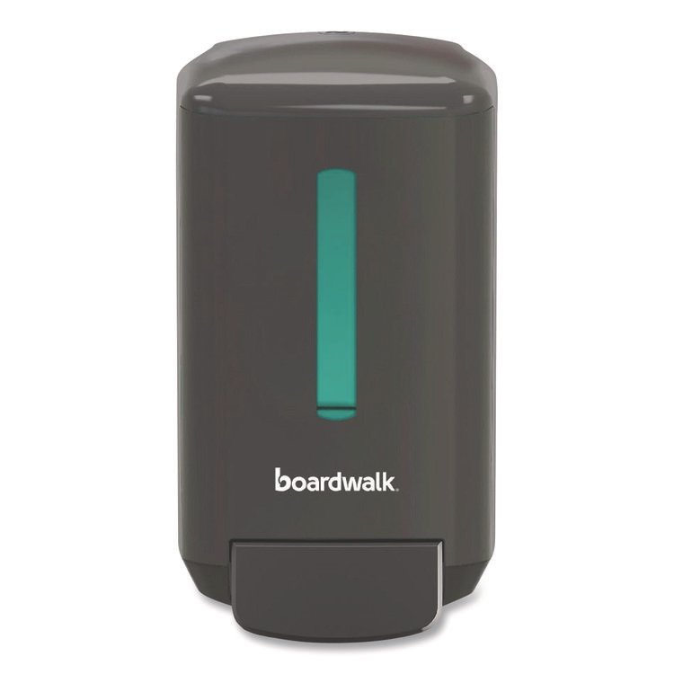 Boardwalk Manual Liquid Soap Dispenser, 5.8 x 10.3 x 3.9, Black (BWK8350BK)