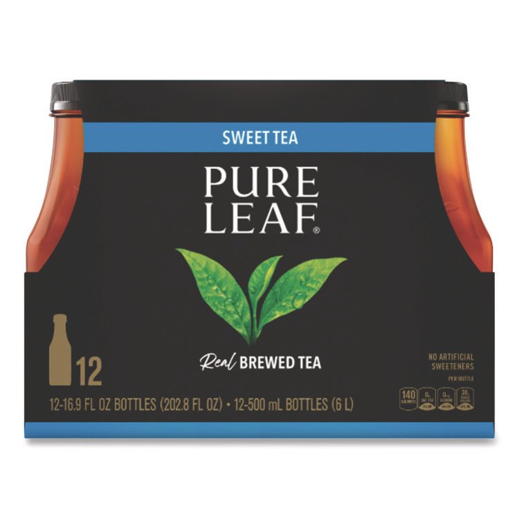 Pure Leaf Iced Tea, Sweet Tea, 18.5 oz, 12/Carton (PEP134071)