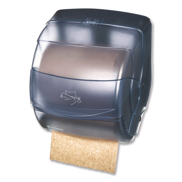 Carlisle Classic Integra Lever Roll Towel Dispenser, 11.5 x 11.25 x 13.5, Black (SJMT850TBL)