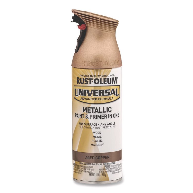 Rust-Oleum Universal Premium Spray Paint, Aged Copper, 12 oz Aerosol Can (RST249132EA)