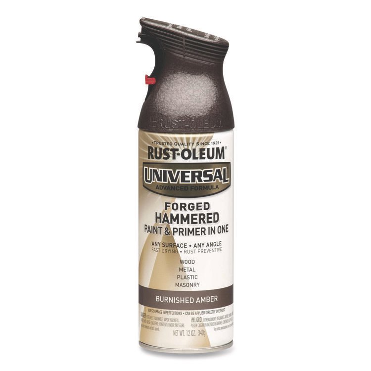 Rust-Oleum Universal Premium Spray Paint, Hammer Amber, 12 oz Aerosol Can (RST271480EA)