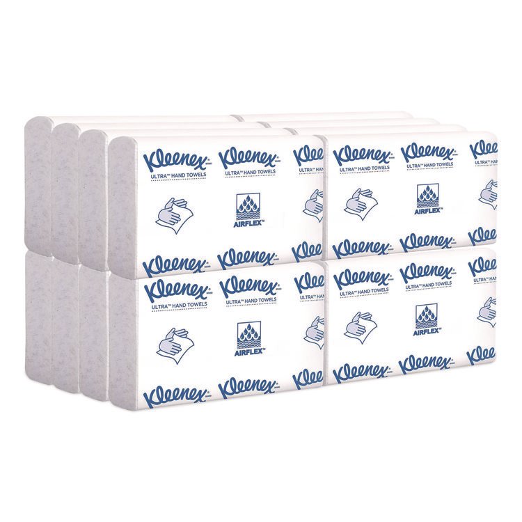 Kleenex Reveal Multi-Fold Towels, 2-Ply, 8 x 9.4, White, 16/Carton (KCC46321)