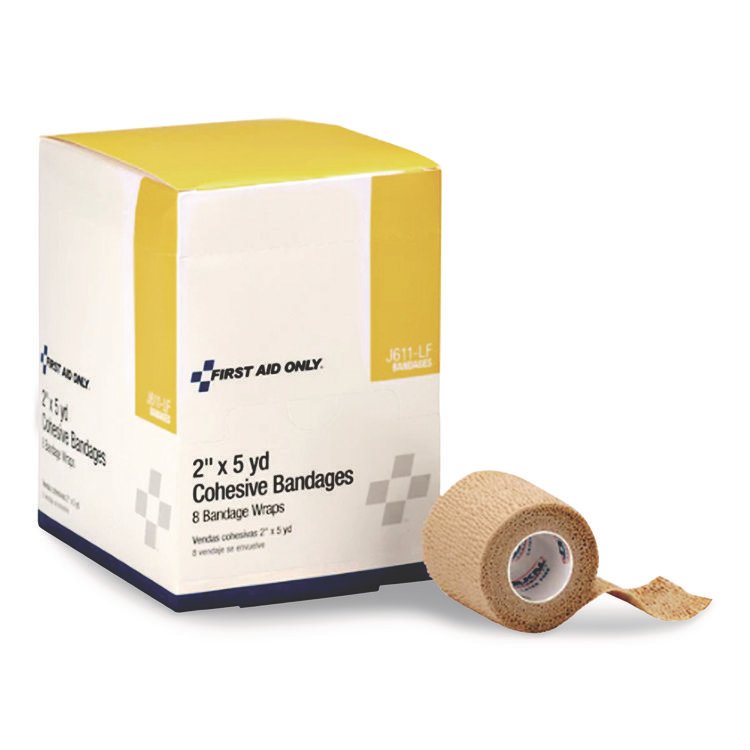 First Aid Only Bandage Wrap You Can Tear, 2" x 15 ft, 8/Box (FAO5910)