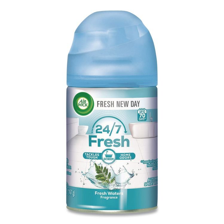 Air Wick Freshmatic Ultra Automatic Spray Refill, Fresh Waters, 5.89 oz Aerosol Spray (RAC79553EA)