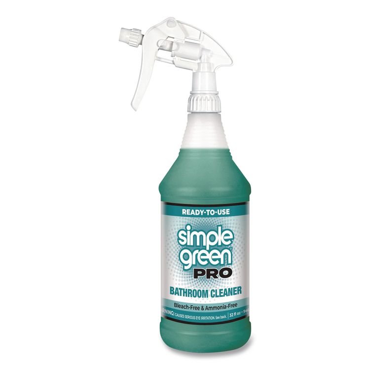 Simple Green Pro Bathroom Cleaner Ready-To-Use, 32 oz Spray Bottle, 12/Carton (SMP1751032)