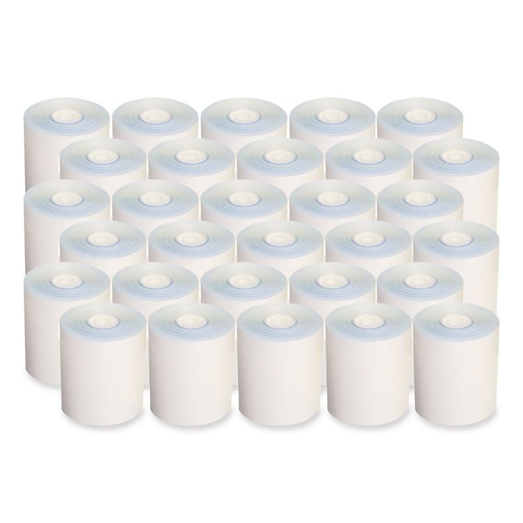 AmerCareRoyal No Carbon Register Rolls, 3" x 90 ft, White/Yellow, 30/Carton (RPPCR2300)