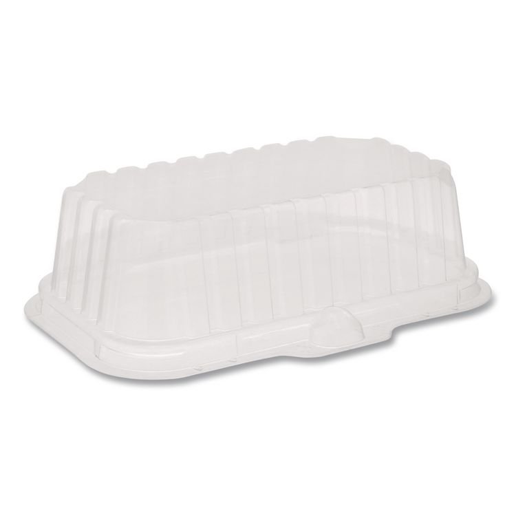 Pactiv Evergreen OPS Dome-Style Lid, 17S Deep Dome, 8.3 x 4.8 x 2.1, Clear, Plastic, 250/Carton (PCT0CI8D17S0000)