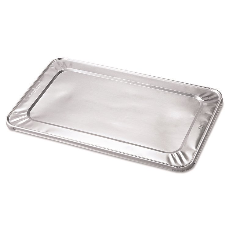 HFA Steam Pan Foil Lids, Fits Full-Size Pan, 45 Gauge, 12 x 20.81, 50/Carton (HFA205045)