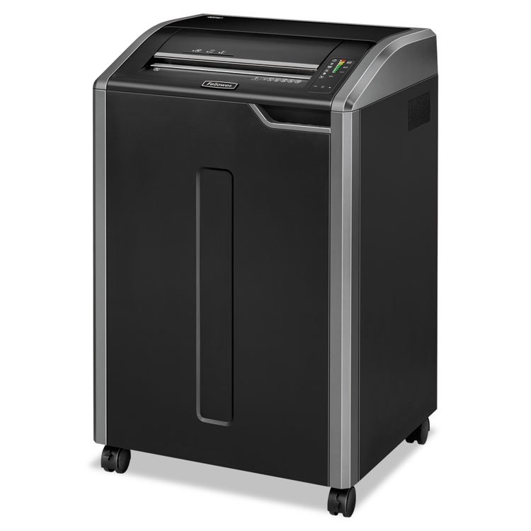 Fellowes Powershred 485i 100% Jam Proof Strip-Cut Shredder, 38 Manual Sheet Capacity, TAA Compliant (FEL38480)