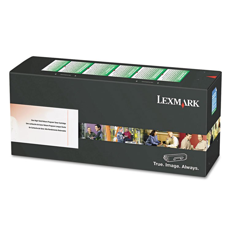 Lexmark 80C1SK0 Return Program Toner, 2,500 Page-Yield, Black (LEX80C1SK0)