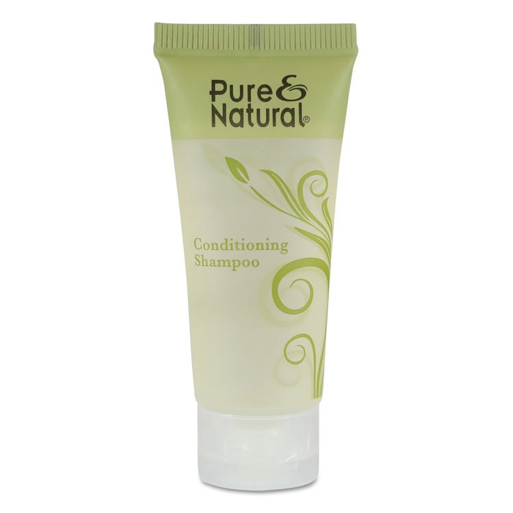 Pure & Natural Conditioning Shampoo, Fresh Scent, 0.75 oz, 288/Carton (PNN750)