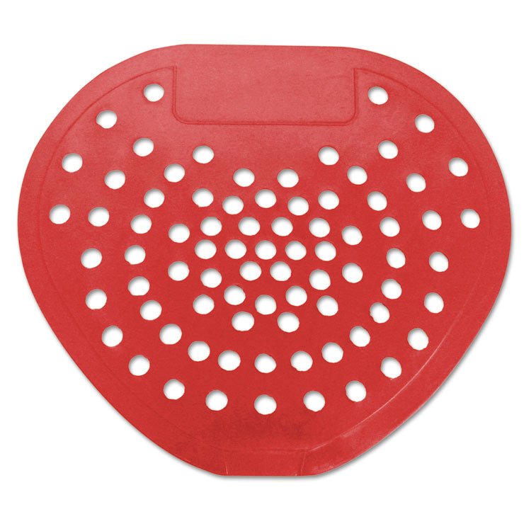 Health Gards Health Gards Vinyl Urinal Screen, Cherry Scent, 7.75 x 6.88, Red, Dozen (HOS03901)