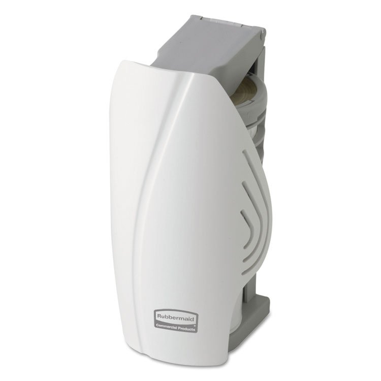 Rubbermaid Commercial TC TCell Odor Control Dispenser, 2.75" x 2.5" x 5.25", White (RCP1793547)