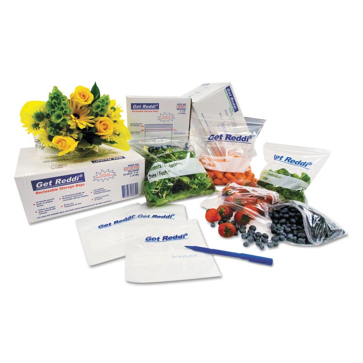Inteplast Group Food Bags, 1.13 gal, 8" x 3" x 15", Clear, 1,000/Carton (IBSPB080315)