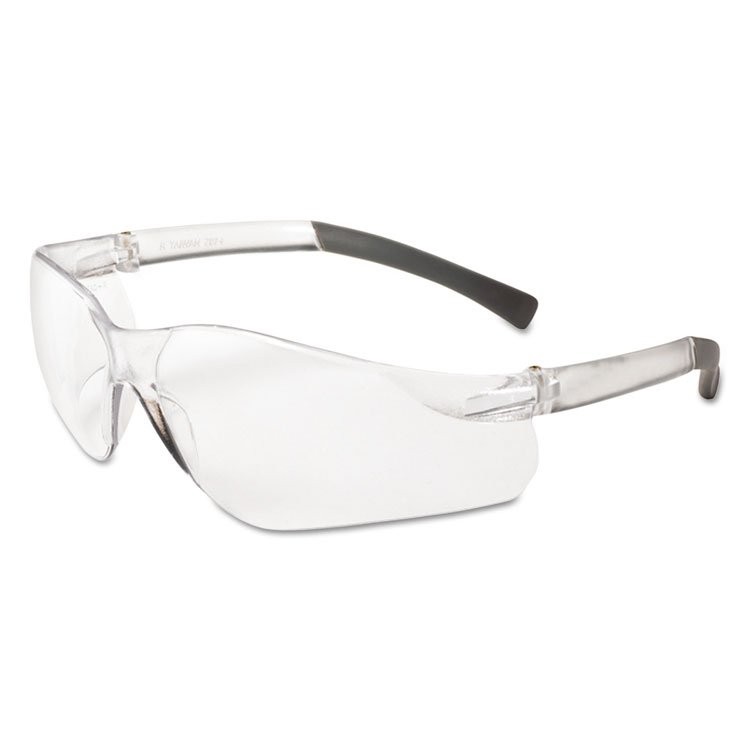 KleenGuard V20 Purity Safety Glasses, Polycarbonate Frame, Clear Frame/Lens, 12/Box (ANS25650)