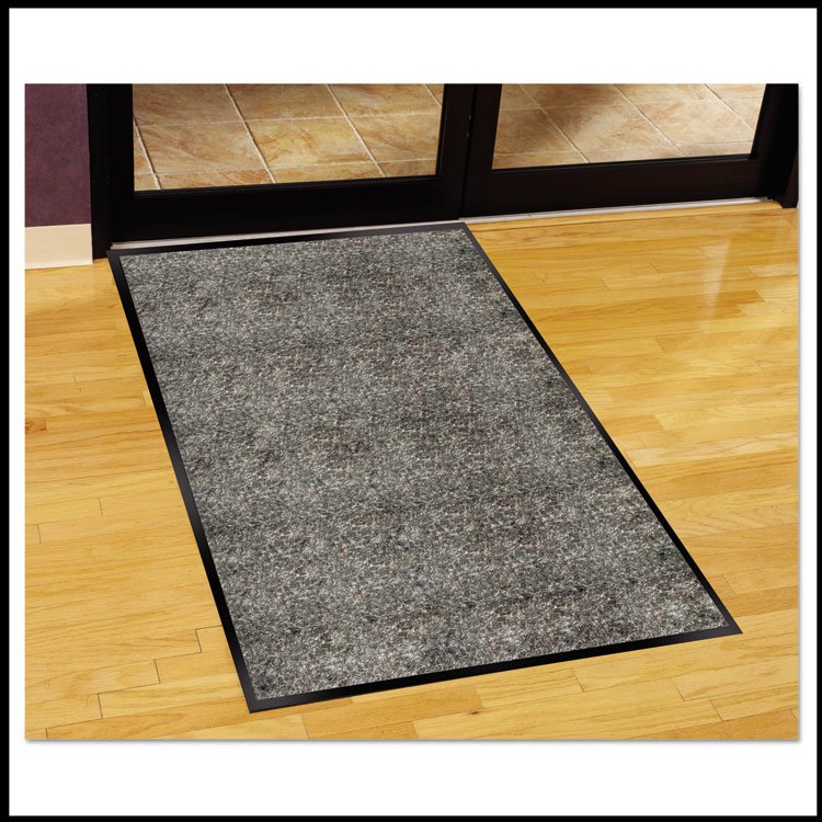 Guardian Silver Series Indoor Walk-Off Mat, Polypropylene, 36 x 60, Pepper/Salt (MLL74030530)