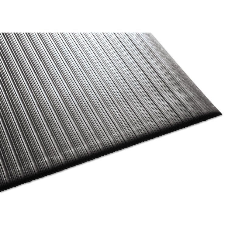 Guardian Air Step Antifatigue Mat, Polypropylene, 36 x 60, Black (MLL24030502)