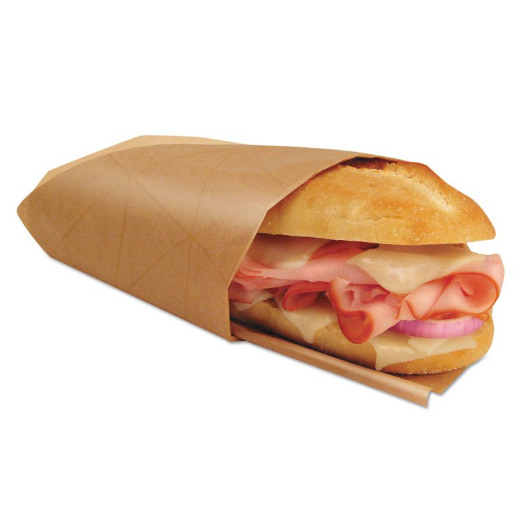 Bagcraft EcoCraft Dubl Shield Insulated Paper Wraps, 15 x 16, Natural, 500/Box, 2 Boxes/Carton (BGC300849)