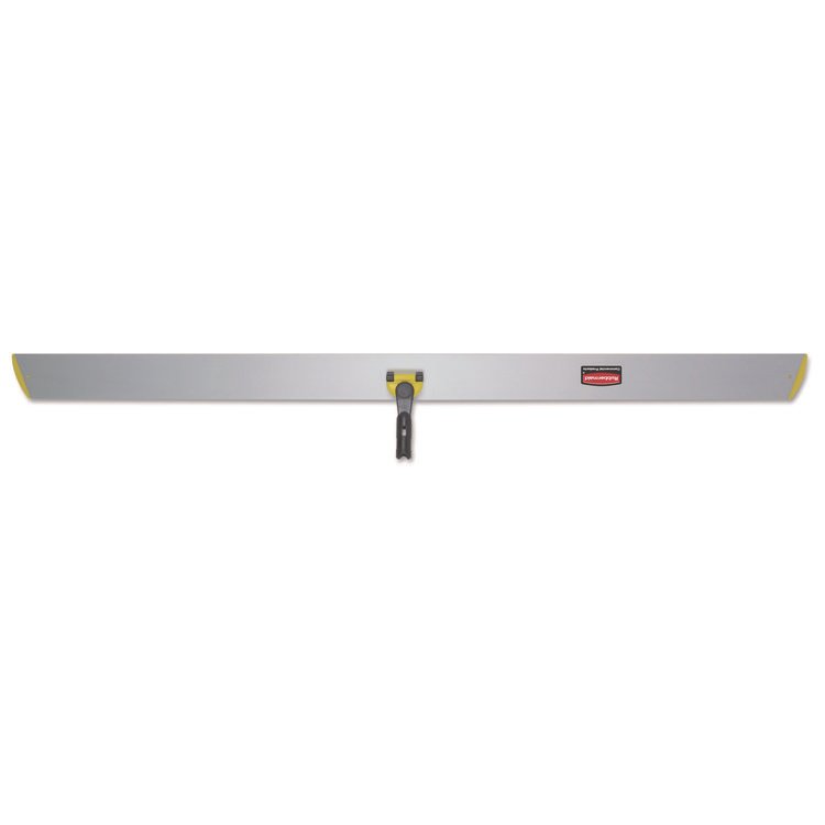 Rubbermaid Commercial HYGEN HYGEN Quick Connect Single-Sided Frame, 60 x 3, Aluminum, Yellow, 6/Carton (RCPQ595YEL)