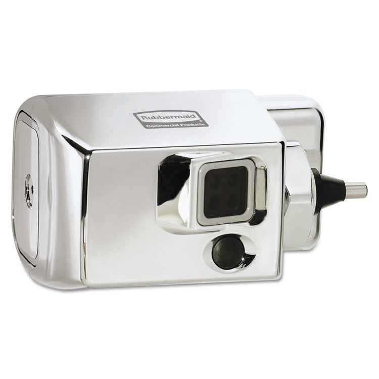 Rubbermaid Commercial Auto Flush Side-Mount Toilet Flushing System, Polished Chrome (RCP401187A)
